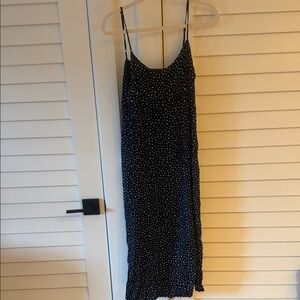 Brandy Melville Black and White Midi Dress